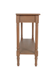Marisol Console Table With Two Drawers And Shelf