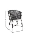 Martina Outdoor Occasional Chair Solid Wood outdoor chairs