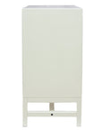 Raelynn 2 Door Raffia Paneled Cabinet