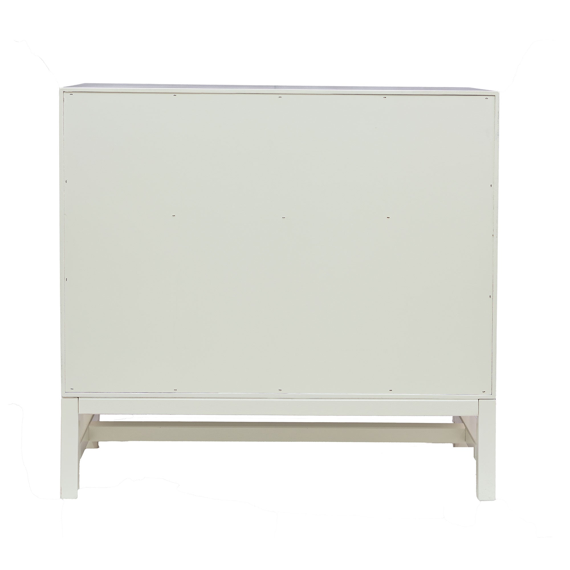 Raelynn 2 Door Raffia Paneled Cabinet