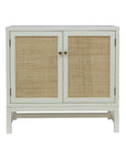 Raelynn 2 Door Raffia Paneled Cabinet