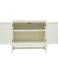 Raelynn 2 Door Raffia Paneled Cabinet