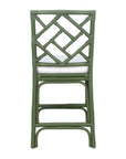Stacie Rattan Lattice Back Stool