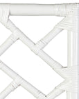 Stacie Rattan Lattice-Back Stool