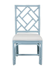 Stacie Rattan Lattice Back Dining Chair, Set of 2