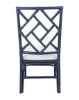 Stacie Rattan Lattice Back Dining Chairs, Set of 2 Solid Wood dining chair
