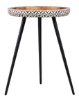Jada 16" Bone Inlay Side Table