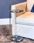 Ava Agate Martini Table