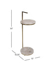 Ava Agate Martini Table