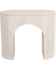 Indigo Road by Egypt Sherrod x East at Main Celeste 25"W Arch Side Table