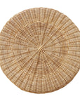 Betty Skirted Rattan Accent Table