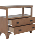 Ezra 2 Drawer Nightstand