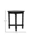 Adair Bobbin Turned Leg Side Table