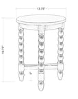 Adair Bobbin Turned Leg Side Table