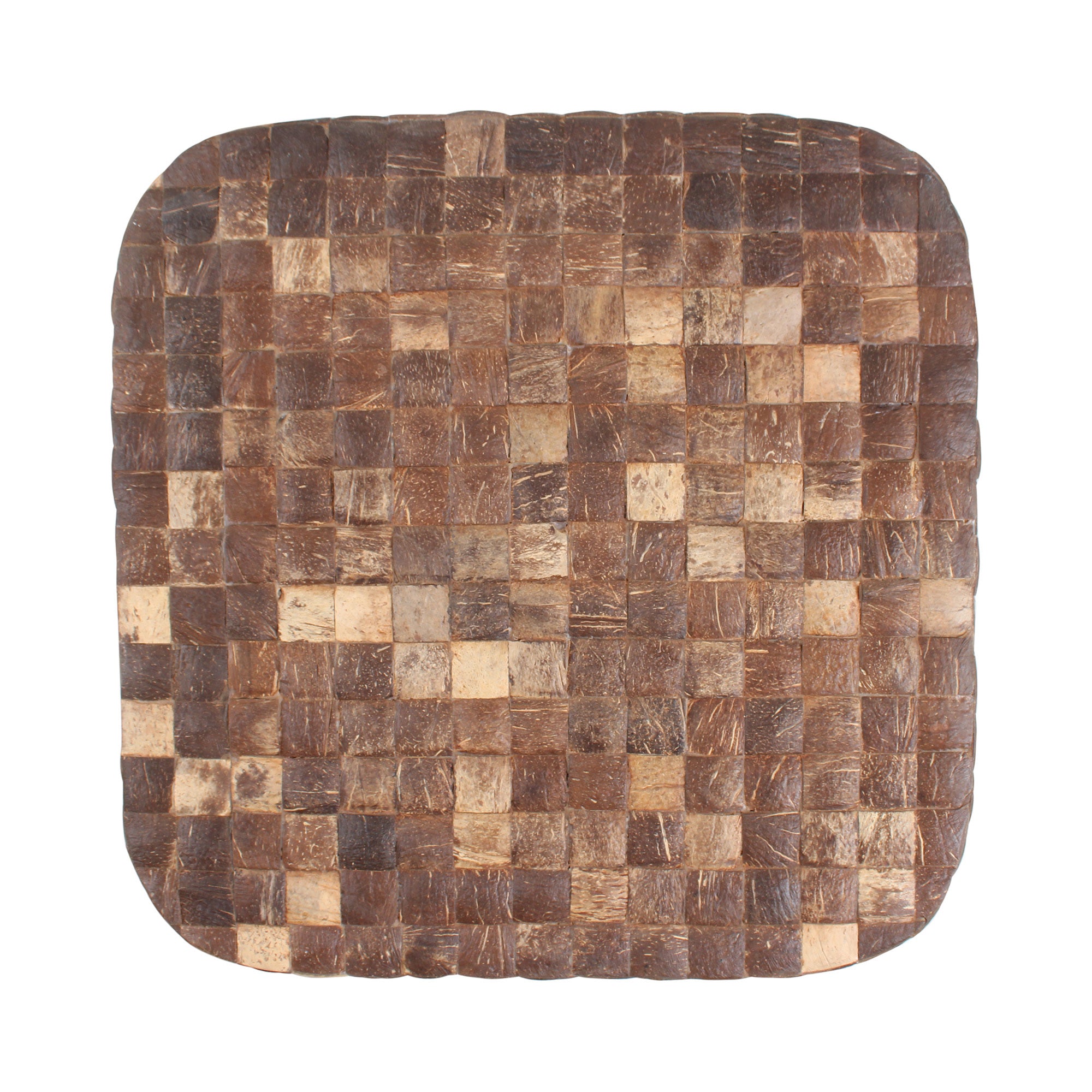 Indigo Road by Egypt Sherrod x East at Main Samoa Square Coconut Shell Side Table