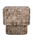 Indigo Road by Egypt Sherrod x East at Main Samoa Square Coconut Shell Side Table