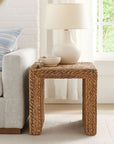 Soren Braided Seagrass Side Table