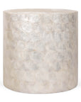 Tasi Round Capiz 15.5" Accent Table