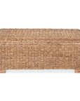 Daria 39" Woven Abaca Storage Bench