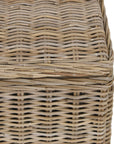 Daria 39" Woven Abaca Storage Bench