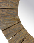 Sali 31" Recycled Teak Mirror