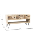 Levi 3 Drawer Storage Console