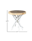 Merrill Teak Branch Accent Table