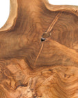 Skye Live Edge Teak Accent Table
