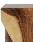 Cason Solid Wood Twist Accent Table