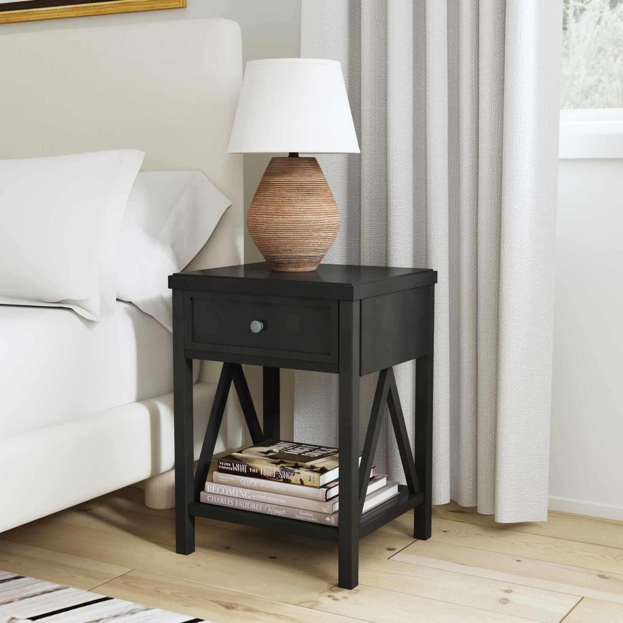 Wright 1 Drawer Nightstand