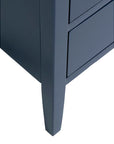 Webb 3 Drawer Solid Wood Nightstand