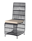 Indigo Road by Egypt Sherrod x East at Main Marvel Rattan Dining Chair