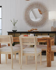 Parsons Solid Wood Dining Table
