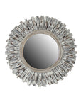 Hapsala Round Rattan Starburst 30" Mirror