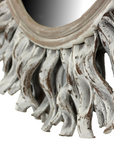 Indigo Road by Egypt Sherrod x East at Main Hapsala Rattan Round Starburst Mirror