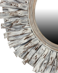 Indigo Road by Egypt Sherrod x East at Main Hapsala Rattan Round Starburst Mirror