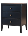 Webb 3 Drawer Solid Wood Nightstand