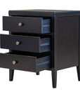 Webb 3 Drawer Solid Wood Nightstand