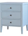 Webb 3 Drawer Solid Wood Nightstand