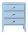 Webb 3 Drawer Solid Wood Nightstand