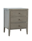 Webb 18.5" Solid Wood 3-Drawer Nightstand