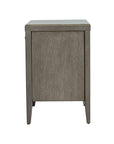 Webb 3 Drawer Solid Wood Nightstand
