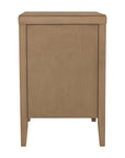 Webb 3 Drawer Solid Wood Nightstand