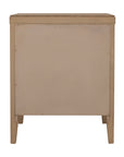 Webb 3 Drawer Solid Wood Nightstand