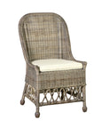 Marietta Curved Rattan Dining Chair