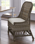 Marietta Curved Rattan Dining Chair