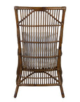 Edie Rattan Accent Chair With Cushion
