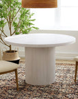 Bianca 48" Round Mango Wood Dining Table