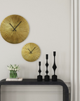 Indigo Road by Egypt Sherrod x East at Main Sunburst Textured Wall Clock