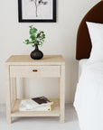 Indigo Road by Egypt Sherrod x East at Main Gia Raffia Nightstand